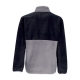 giubbotto pile uomo back bowl full zip fleece BLACK/CITY GREY/WHITE