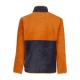giubbotto pile uomo back bowl full zip fleece WARM COPPER/BLACK/MANGO
