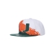 cappellino visiera piatta uomo ncaa paintbrush snapback miahur ORIGINAL TEAM COLORS