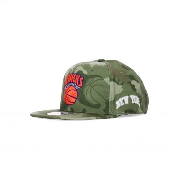 cappellino visiera piatta uomo nba tonal camo stretch fitted hardwood classics neykni CAMO GREEN
