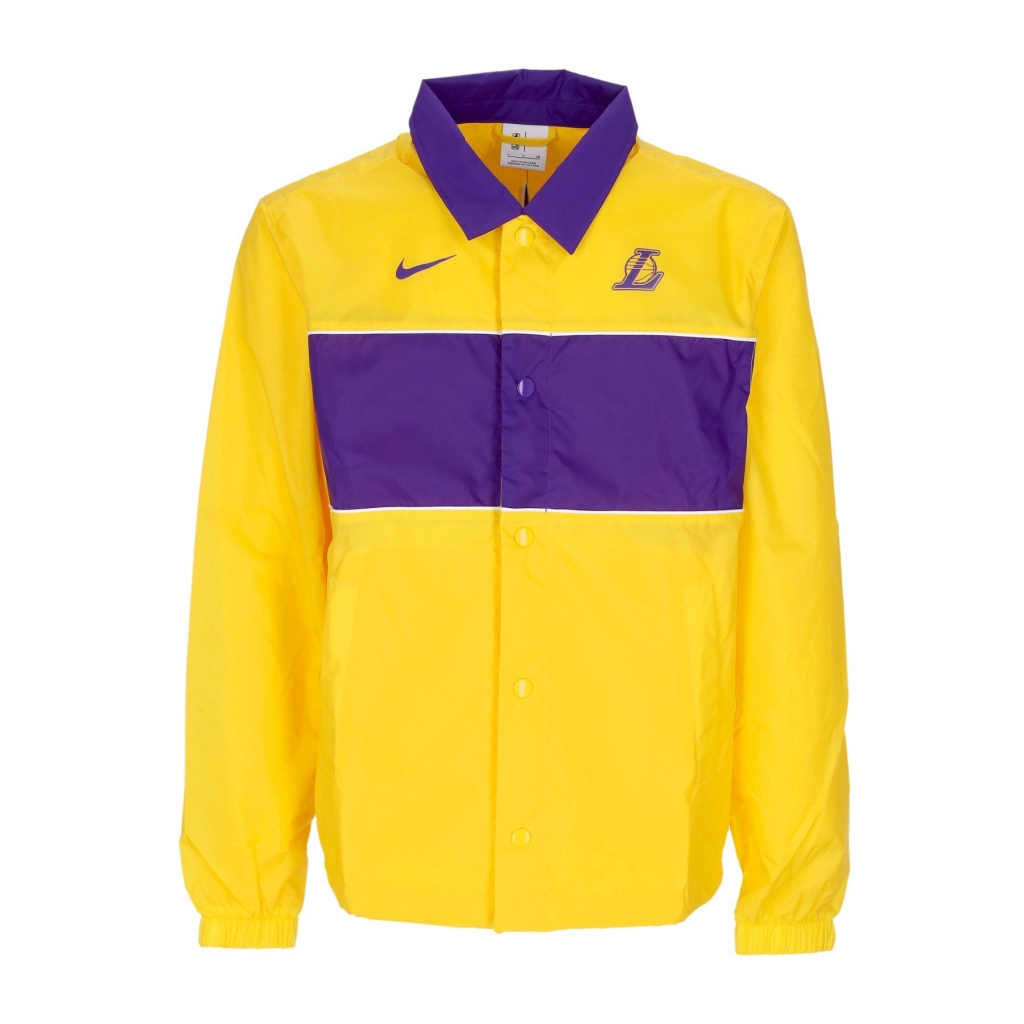 giacca coach jacket uomo nba lightweight jacket loslak AMARILLO/FIELD PURPLE/WHITE/FIELD PURPLE