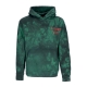 felpa leggera cappuccio uomo terminator hoodie TIE DYE GREEN