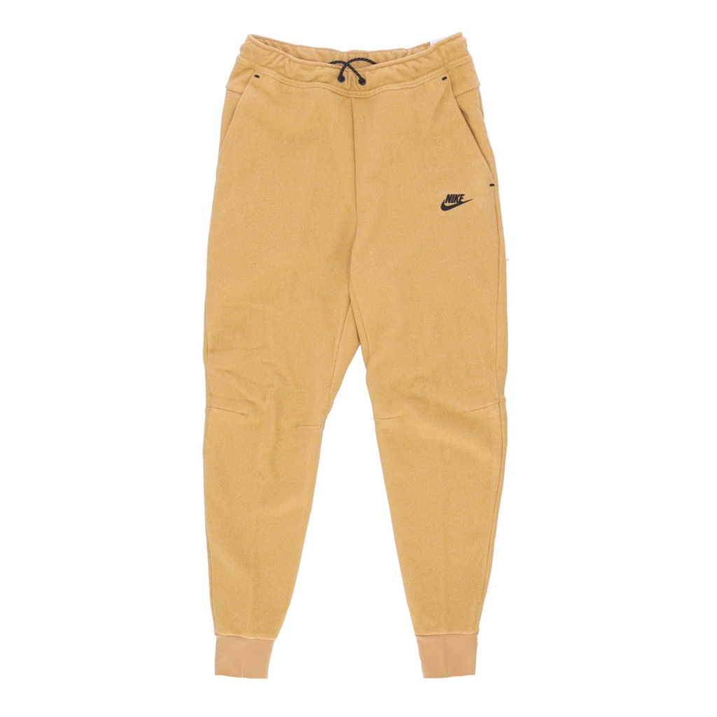 pantalone tuta felpato uomo sportswear tech fleece winter jogger ELEMENTAL GOLD/BLACK