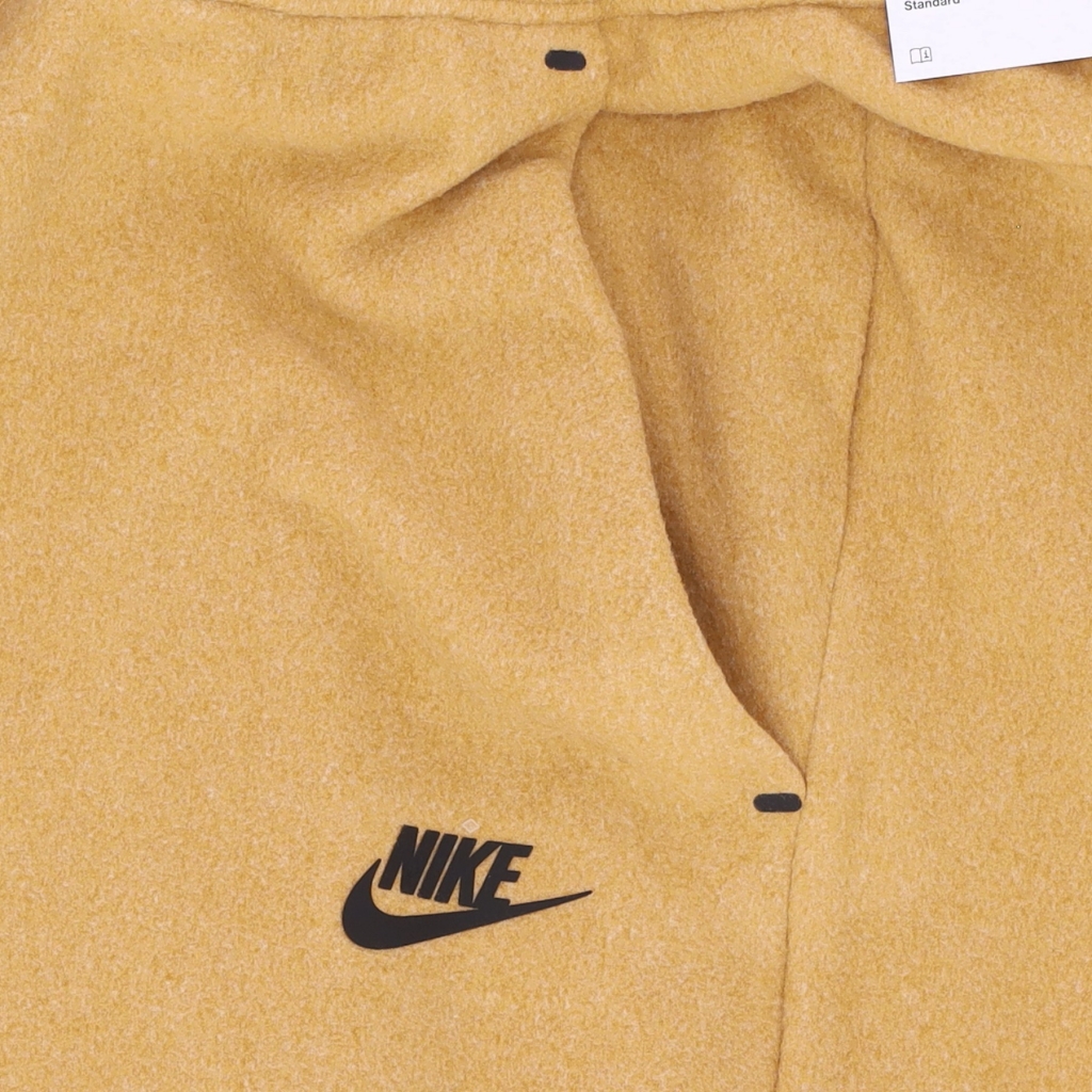 pantalone tuta felpato uomo sportswear tech fleece winter jogger ELEMENTAL GOLD/BLACK