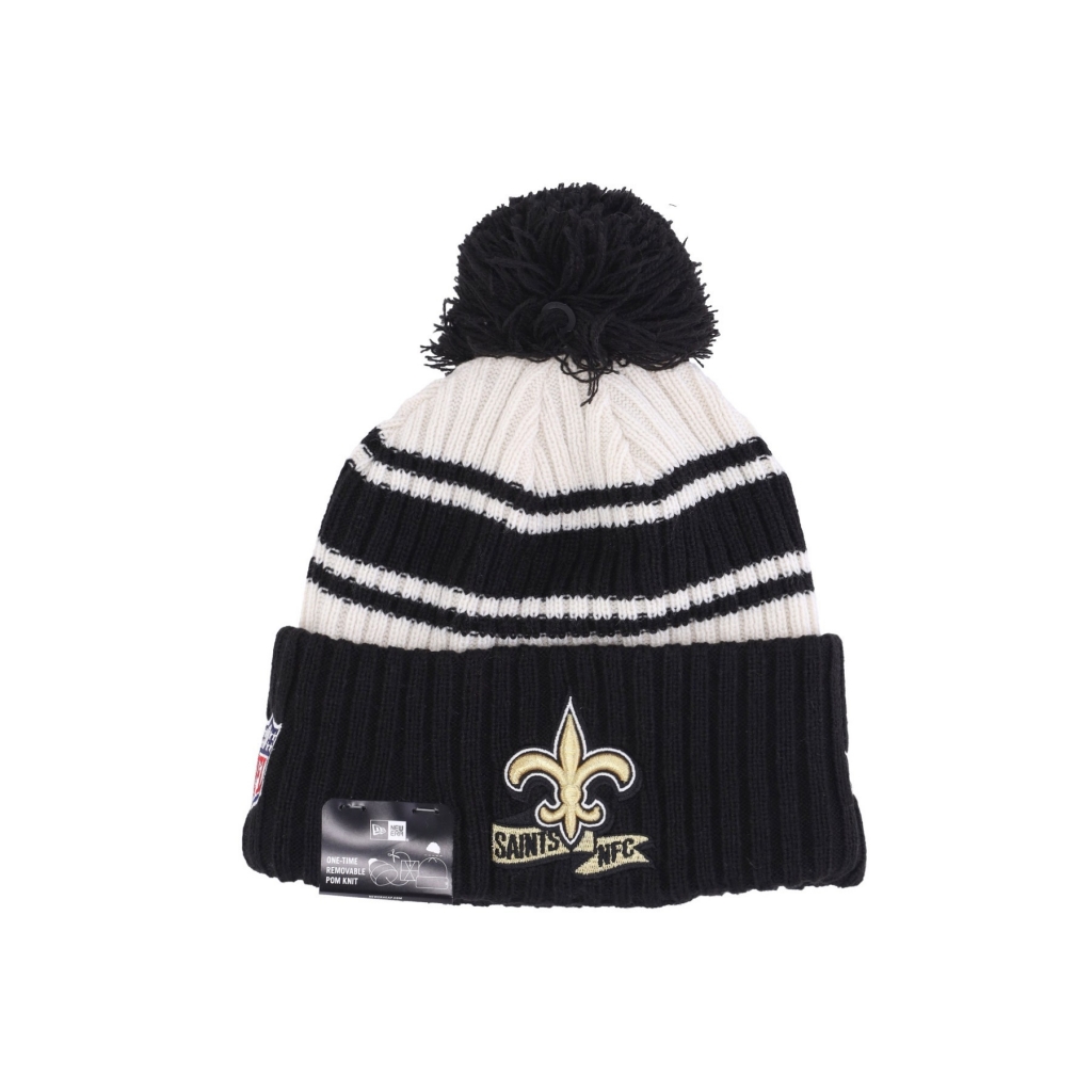 cappello pom pom uomo nfl sideline sport knit neosai CHROME WHITE/ORIGINAL TEAM COLORS