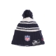 cappello pom pom uomo nfl sideline sport knit houtex CHROME WHITE/ORIGINAL TEAM COLORS