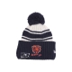 cappello pom pom uomo nfl sideline sport knit chibea CHROME WHITE/ORIGINAL TEAM COLORS