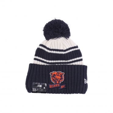 cappello pom pom uomo nfl sideline sport knit chibea CHROME WHITE/ORIGINAL TEAM COLORS