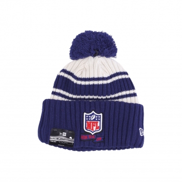 cappello pom pom uomo nfl sideline sport knit CHROME WHITE/ORIGINAL TEAM COLORS