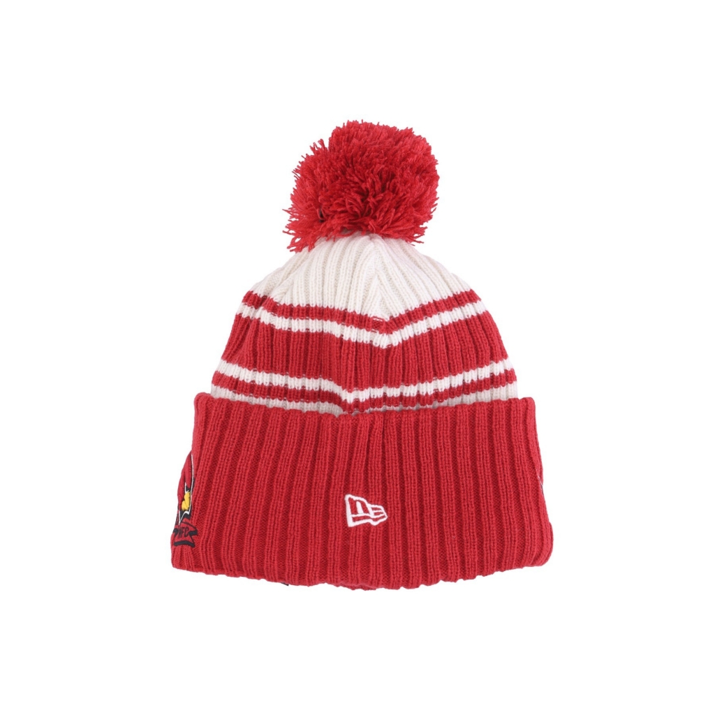 cappello pom pom uomo nfl sideline sport knit aricar CHROME WHITE/ORIGINAL TEAM COLORS