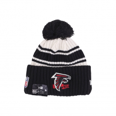 cappello pom pom uomo nfl sideline sport knit atlfal CHROME WHITE/ORIGINAL TEAM COLORS