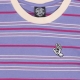 maglietta donna mini mono hand ringer tee VIOLET STRIPE