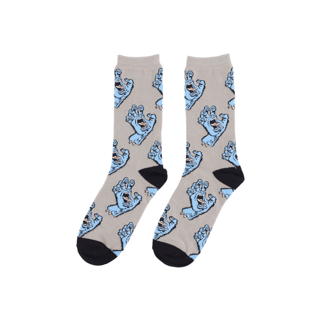 calza media uomo multi hand sock 2 pack NICKEL/NAVY BLUE