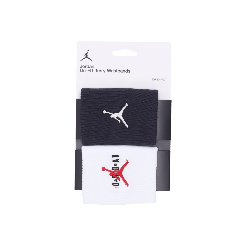 polsino uomo dri fit terry wristbands BLACK/WHITE