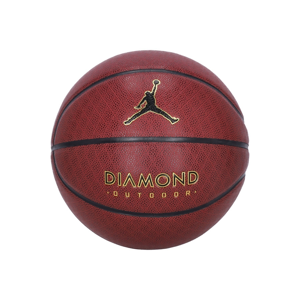 pallone uomo diamond outdoor size 07 AMBER/BLACK/METALLIC GOLD/BLACK