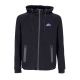 felpa leggera cappuccio zip uomo black label future hoodie