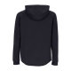 felpa leggera cappuccio zip uomo black label future hoodie