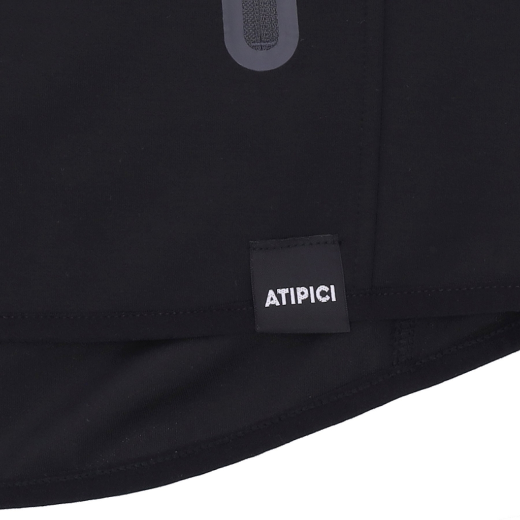 felpa leggera cappuccio zip uomo black label future hoodie