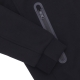felpa leggera cappuccio zip uomo black label future hoodie