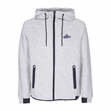 felpa leggera cappuccio zip uomo black label future hoodie GREY