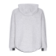 felpa leggera cappuccio zip uomo black label future hoodie GREY
