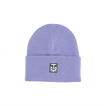 cappello uomo icon patch cuff beanie DIGITAL VIOLET