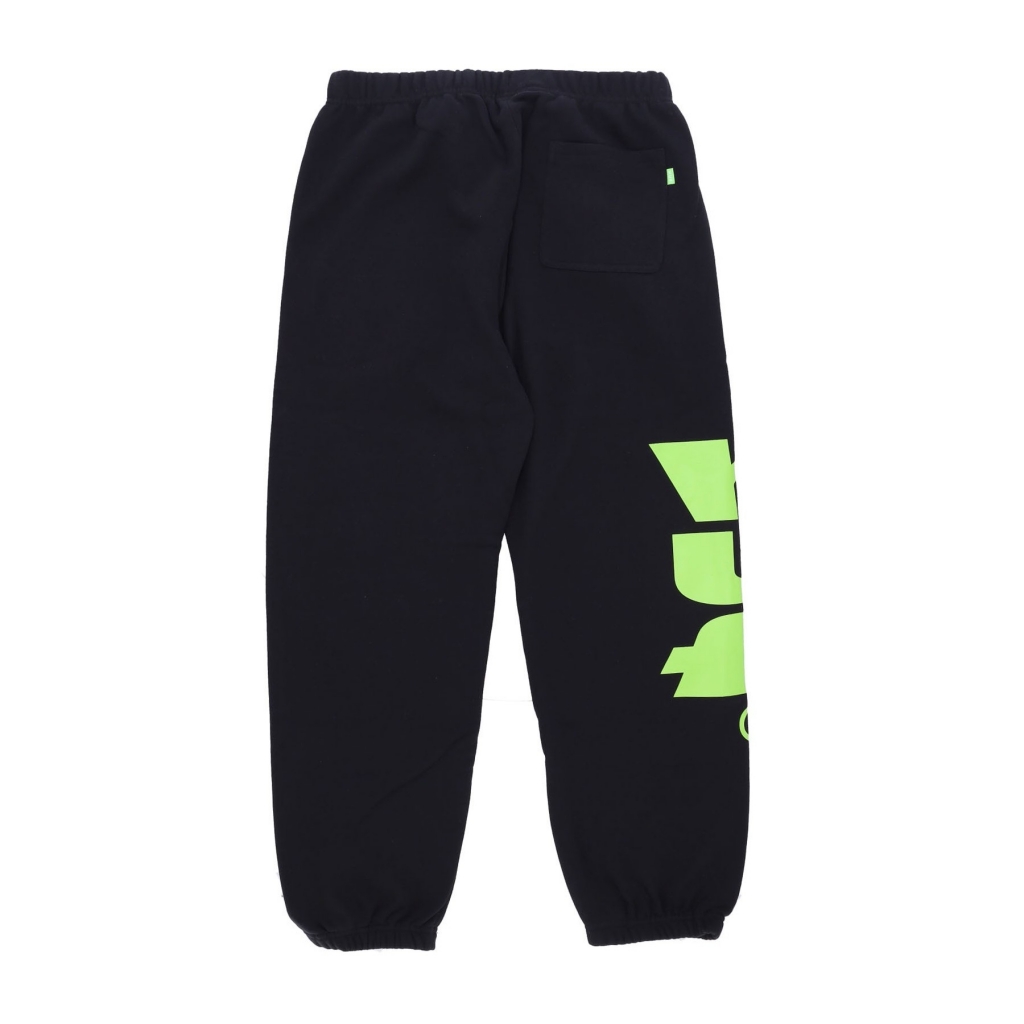 pantalone tuta felpato uomo megablast fleece pant BLACK