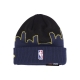 cappello uomo nba tip off knit dennug BLACK/ORIGINAL TEAM COLORS