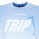 maglietta uomo degrade tee x triple j CYAN/ORANGE