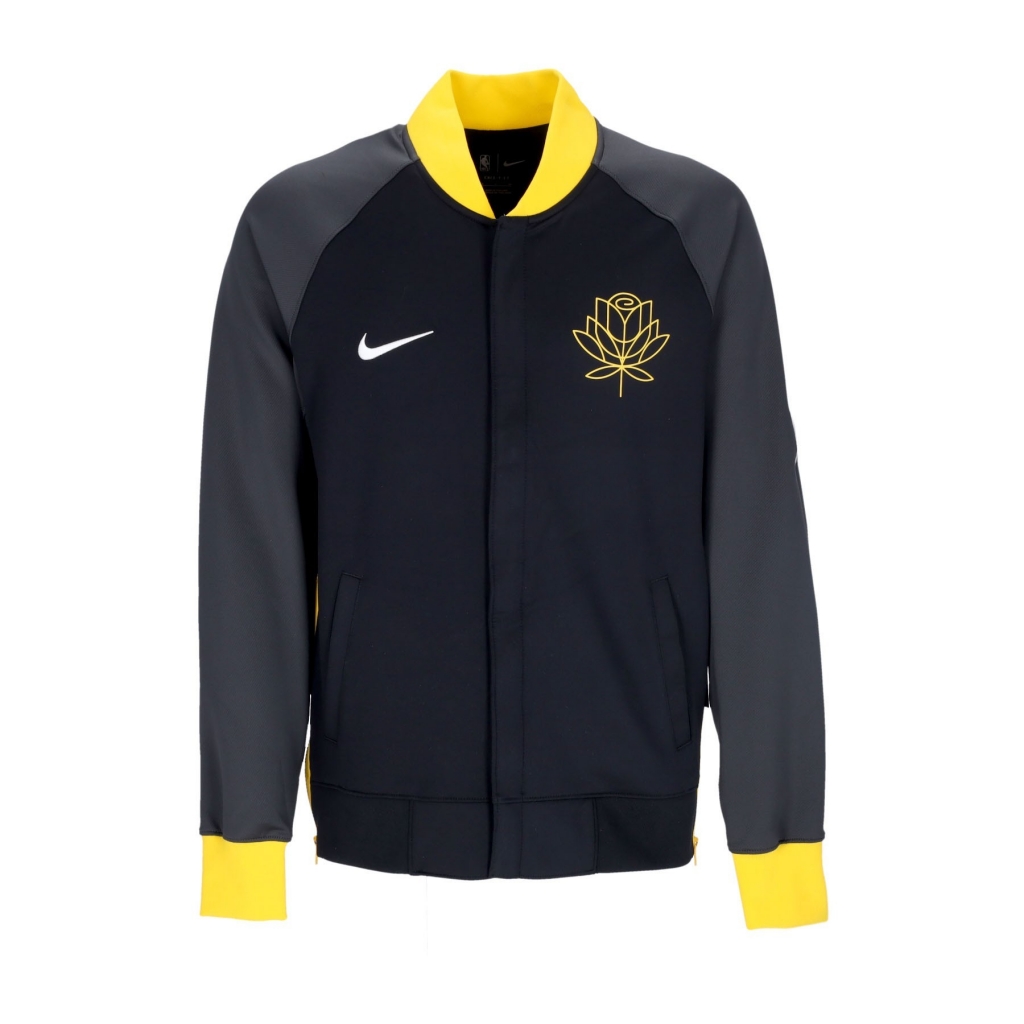 felpa leggera college uomo nba city edition  dri-fit showtime full-zip jacket golwar BLACK/ANTHRACITE/AMARILLO/WHITE