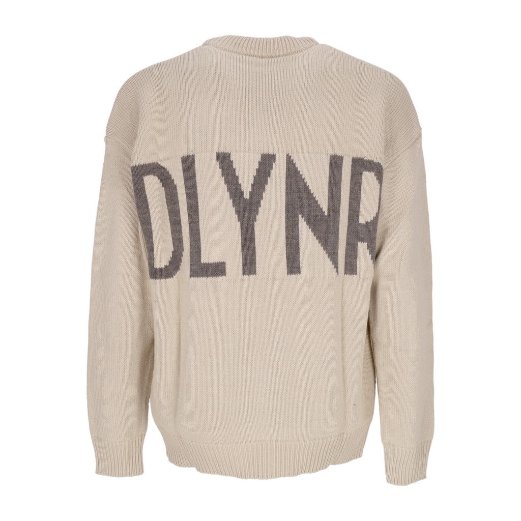 maglione uomo dlynr sweater BEIGE MOONBEAM