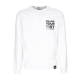 felpa girocollo uomo love your body crew WHITE