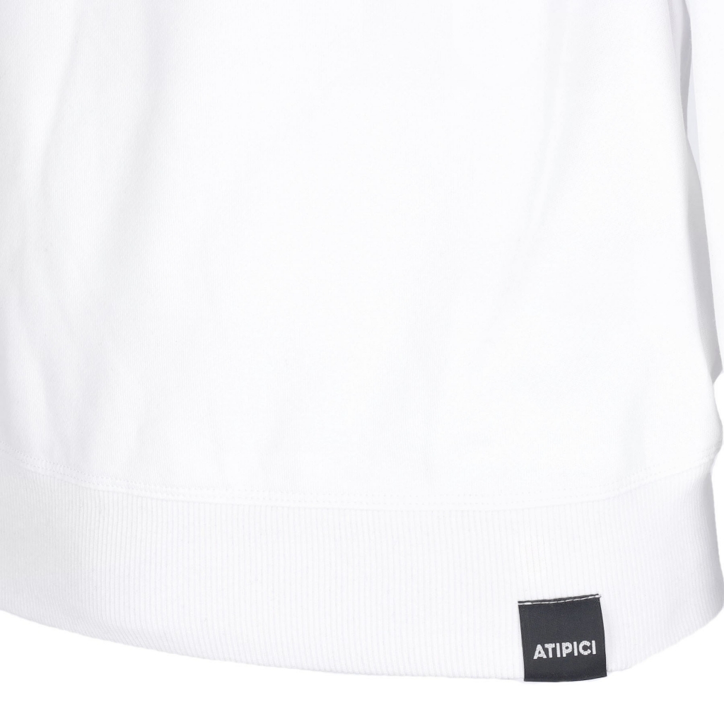 felpa girocollo uomo style is much crew WHITE