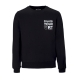 felpa girocollo uomo style is much crew BLACK