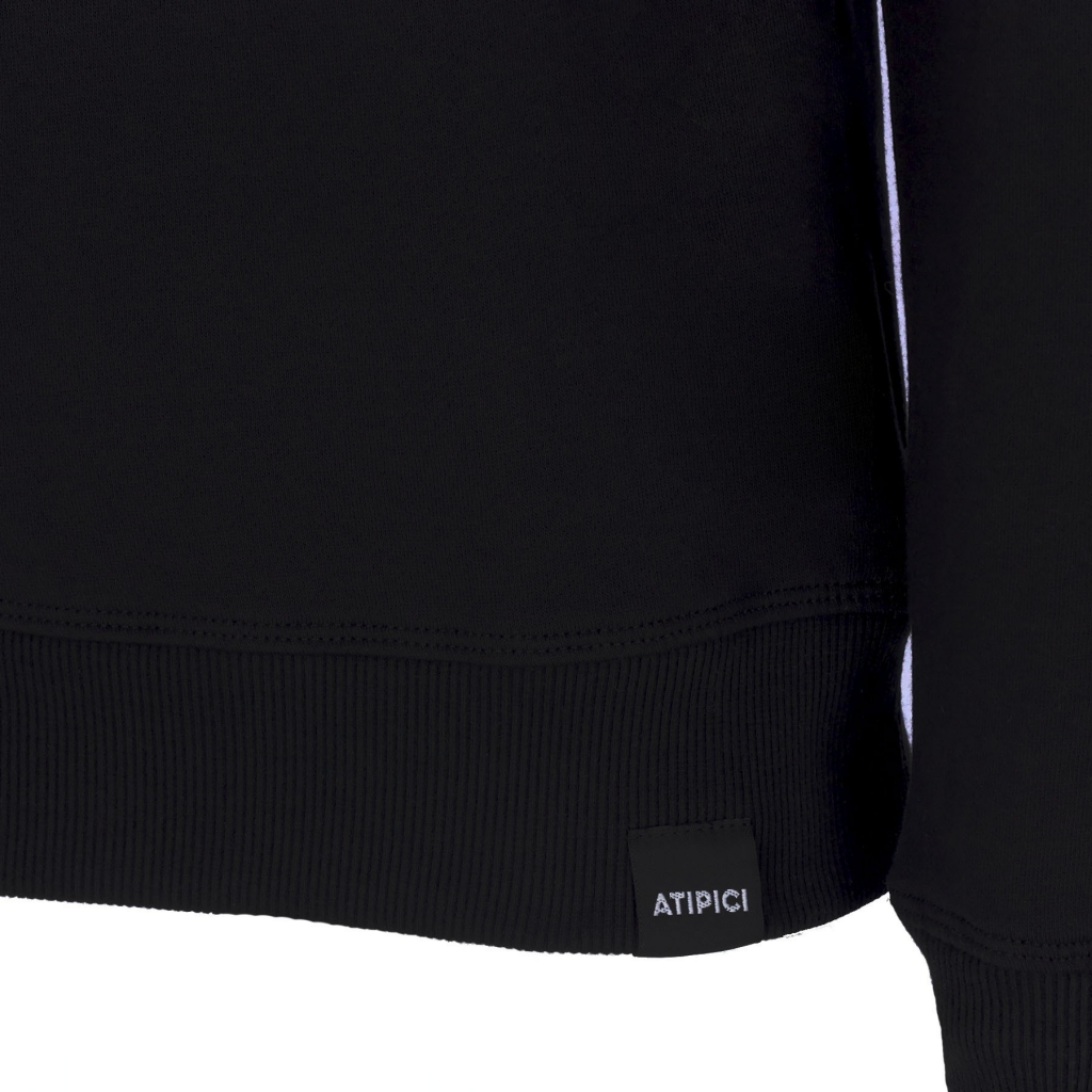 felpa girocollo uomo style is much crew BLACK