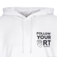 felpa cappuccio uomo love hoodie WHITE