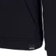 felpa cappuccio uomo love hoodie BLACK