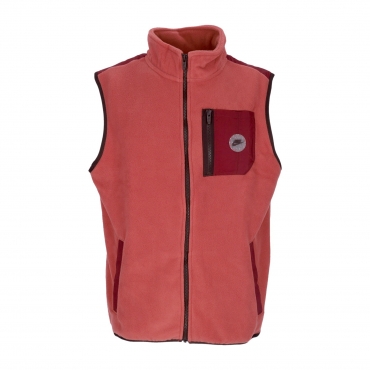 gilet smanicato uomo sportswear utility vest CANYON RUST/DARK BEETROOT/BROWN BASALT