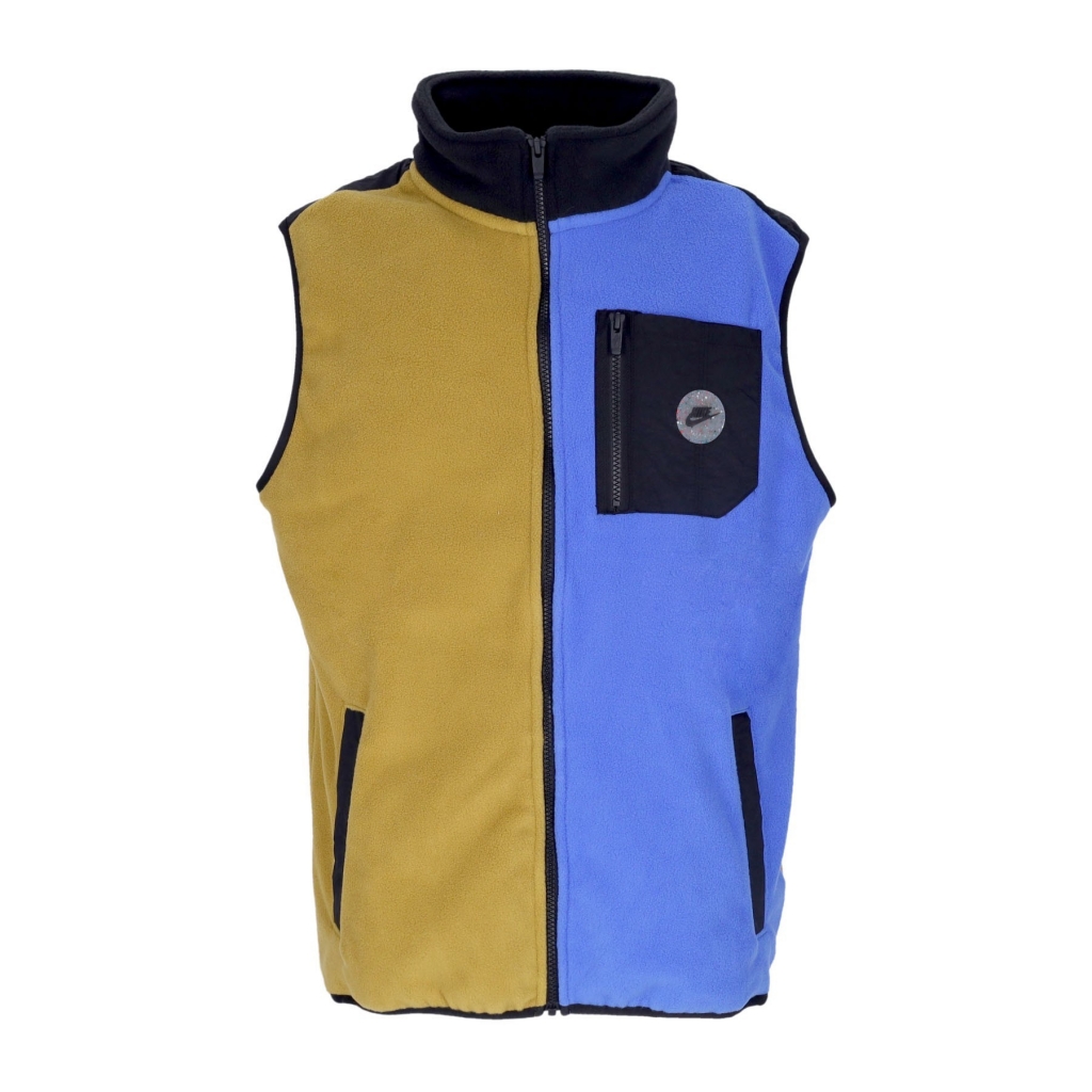 gilet smanicato uomo sportswear utility vest GOLDEN MOSS/MEDIUM BLUE/BLACK