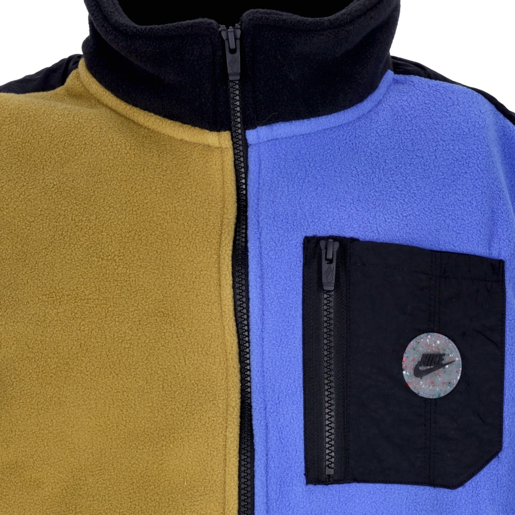 gilet smanicato uomo sportswear utility vest GOLDEN MOSS/MEDIUM BLUE/BLACK