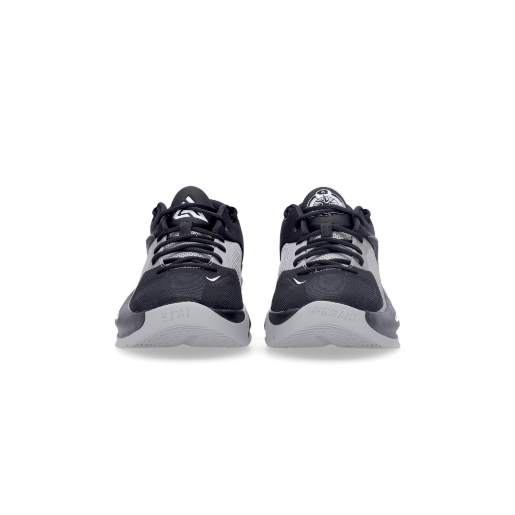 scarpa basket uomo zoom freak 4 BLACK/WHITE/LT SMOKE GREY