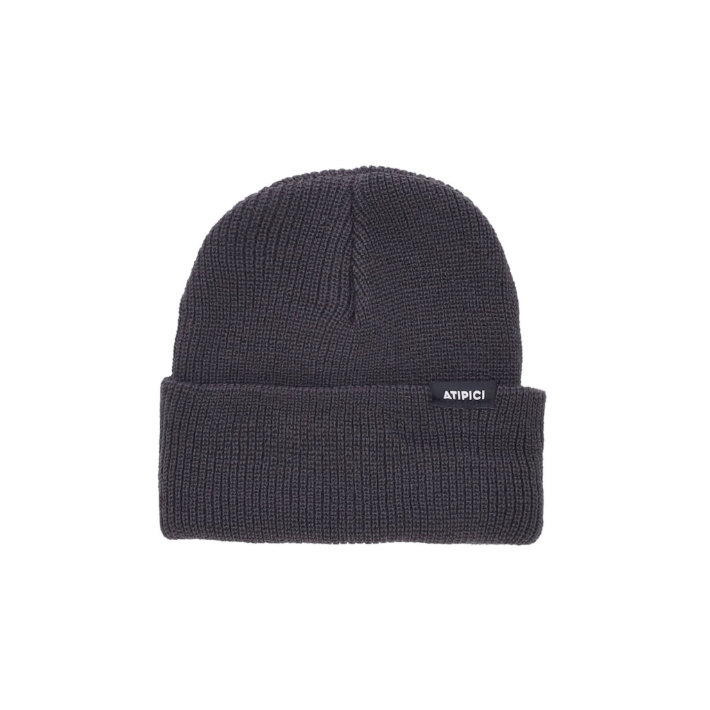 cappello uomo black label beanie GRAPHITE GREY