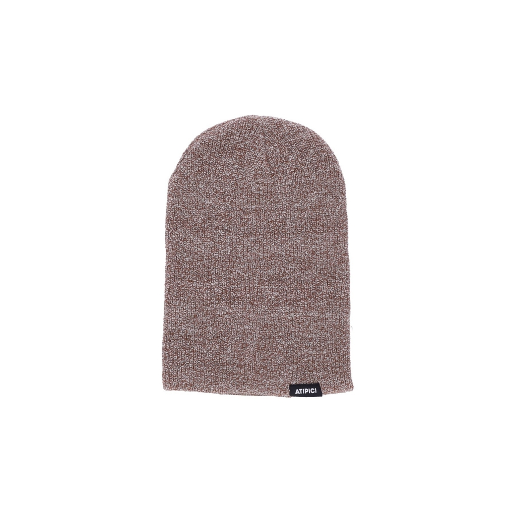 cappello uomo black label beanie HEATHER OATMEAL