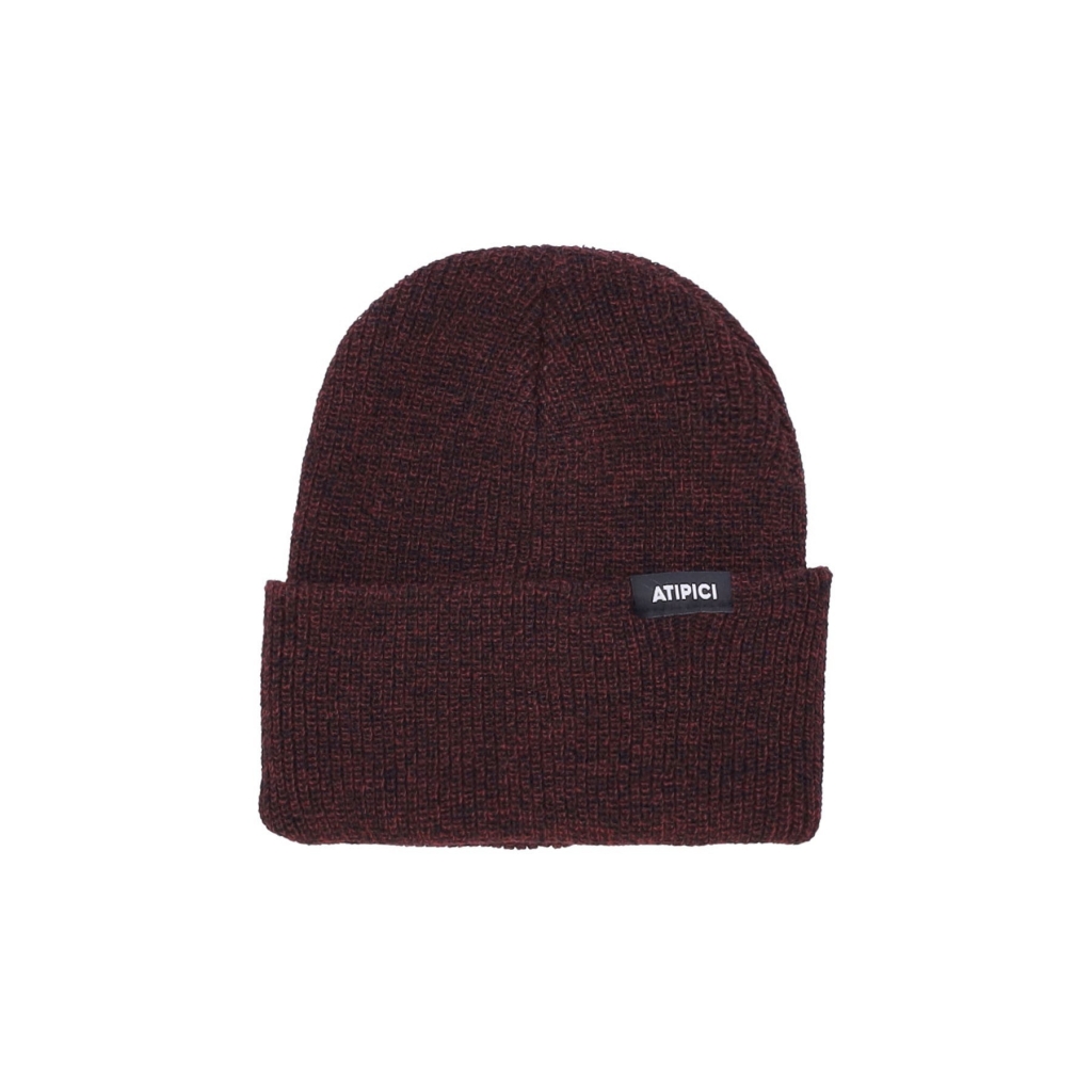 cappello uomo black label beanie ANTIQUE BURGUNDY