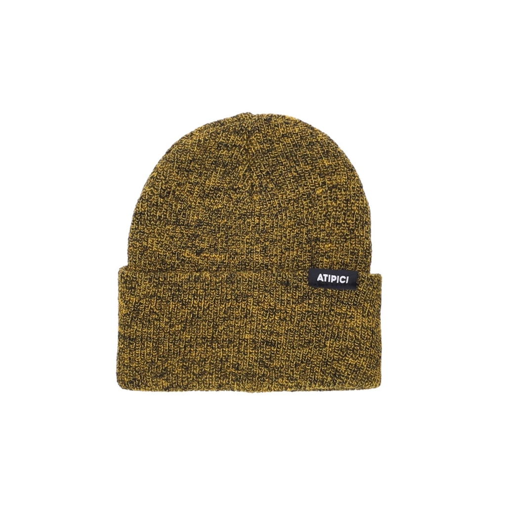 cappello uomo black label beanie ANTIQUE MUSTARD