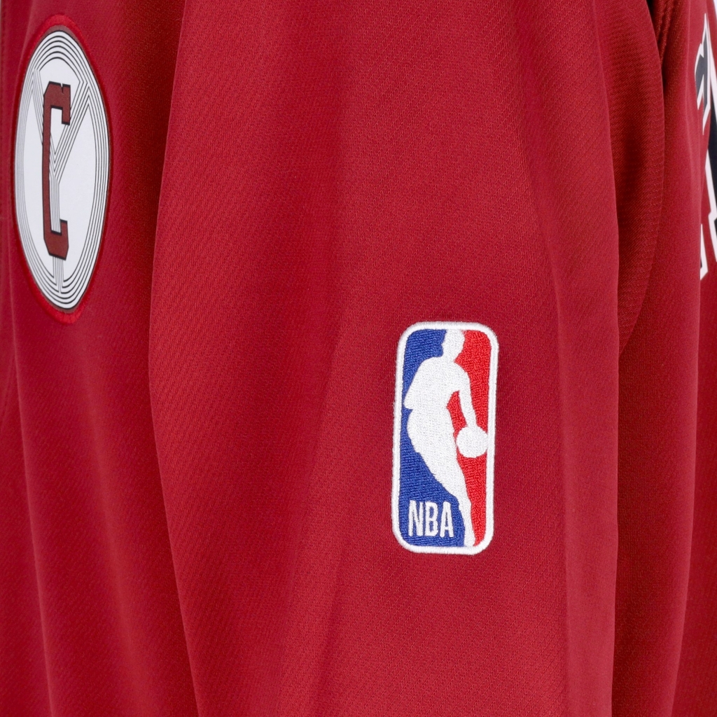 felpa leggera college uomo nba city edition dri-fit showtime full-zip jacket chibul TEAM CRIMSON/TEAM CRIMSON/WHITE