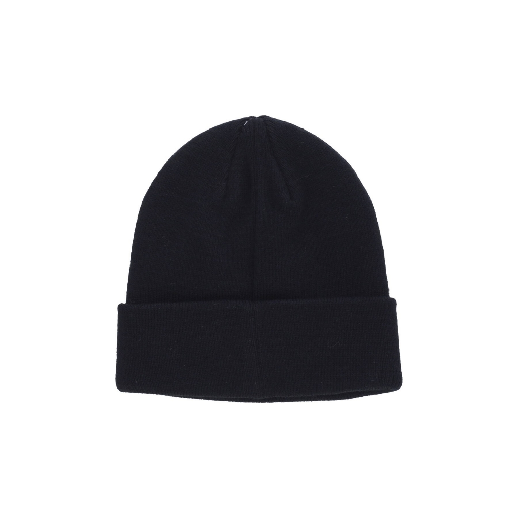 cappello uomo outlined logo beanie BLACK