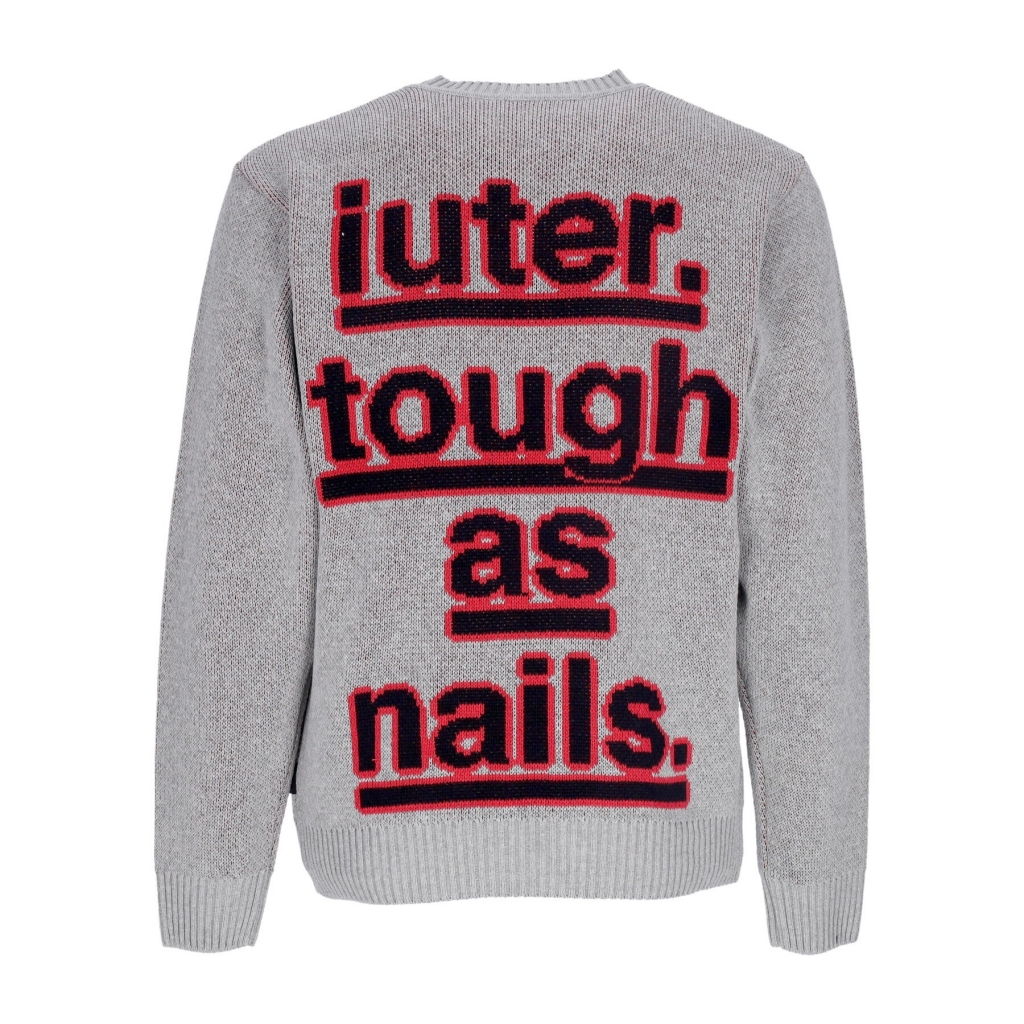 maglione uomo nails jumper GREY