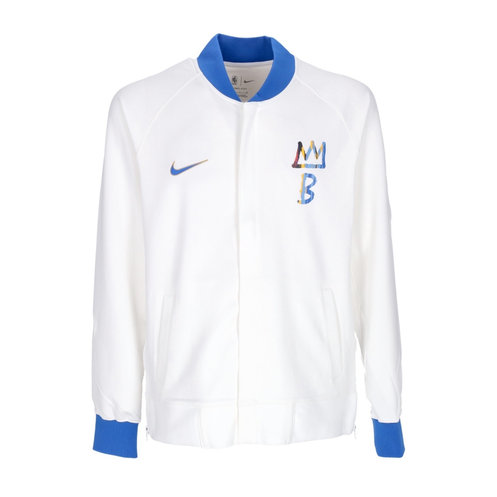 felpa leggera college uomo nba city edition showtime dri-fit jacket bronet WHITE/WHITE/WHITE/ROYAL BLUE