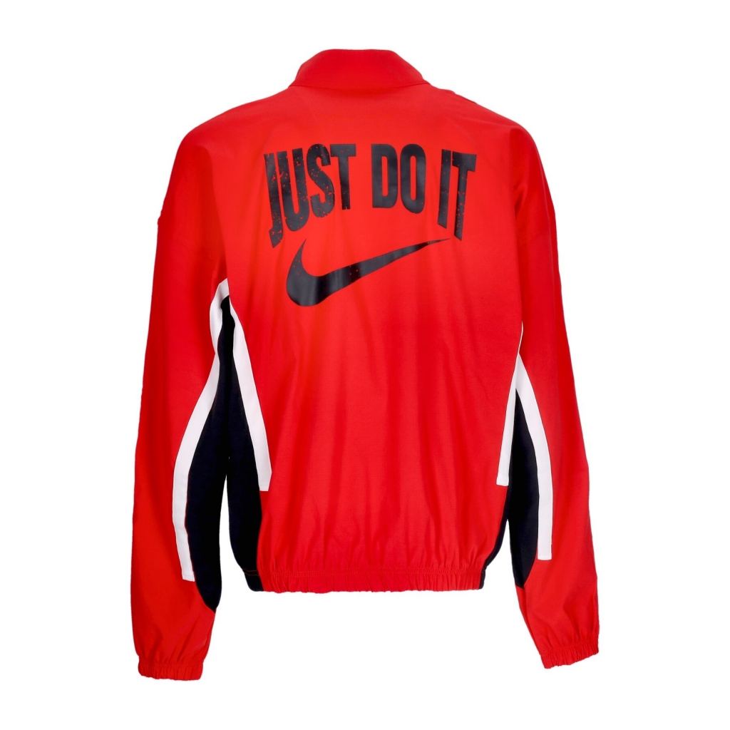 giacca tuta uomo dna woven basketball jacket UNIVERSITY RED/BLACK/WHITE/BLACK